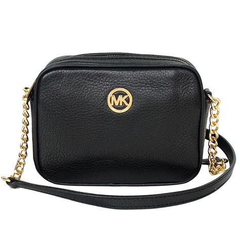 michael kors black purse small.